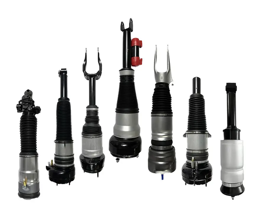 Seven ZEIK air suspension struts for front axles